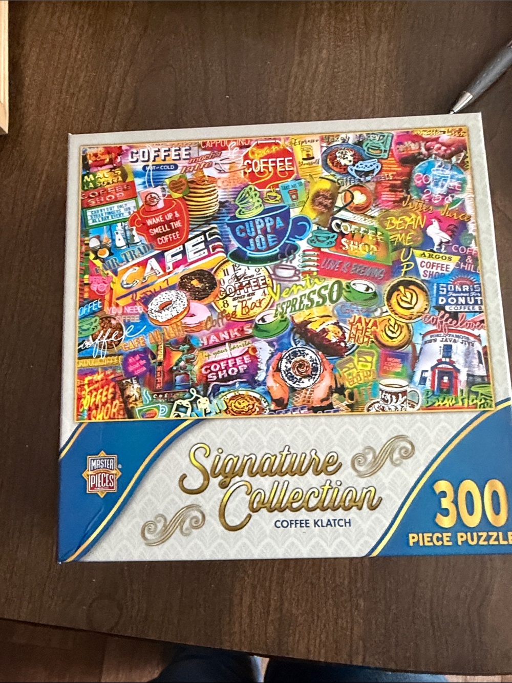 MasterPieces Signature Collection Coffee Klatch 300-Piece Puzzle - Multicolor